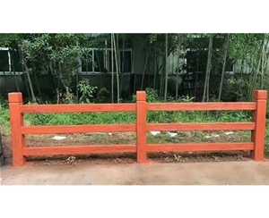 南宁仿竹栏杆有哪些款式?