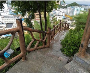 南宁混凝土仿木栏杆款式应该怎样选择?